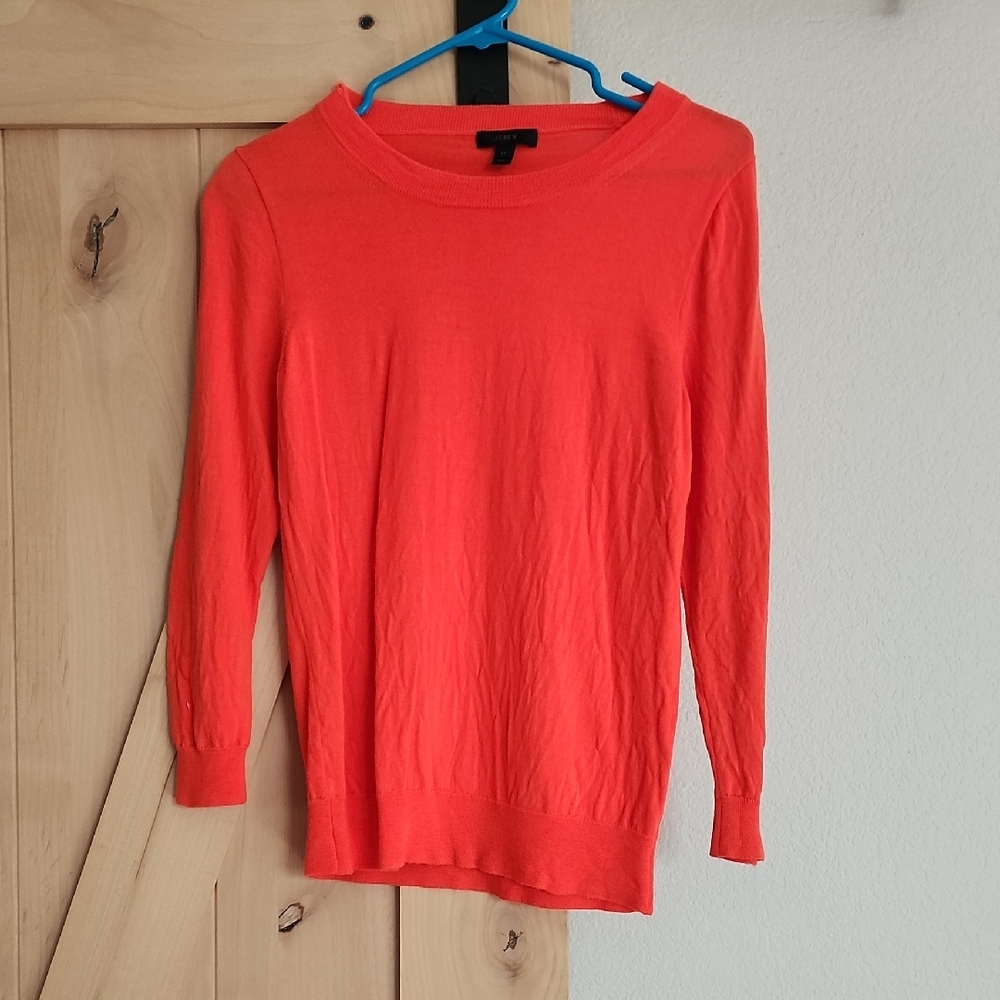 J. Crew Women's Orange Sweater
